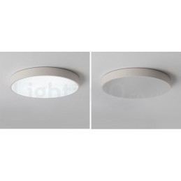 Designer Touch Decorative Ultra Thin Dimmable Modern Contemporary Nordic Style Flush Mount Ceiling Lights with Acrylic Shade with Remote Control Also Can Be Used As Wall Light