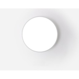 Designer Touch Decorative Ultra Thin Dimmable Modern Contemporary Nordic Style Flush Mount Ceiling Lights with Acrylic Shade with Remote Control Also Can Be Used As Wall Light