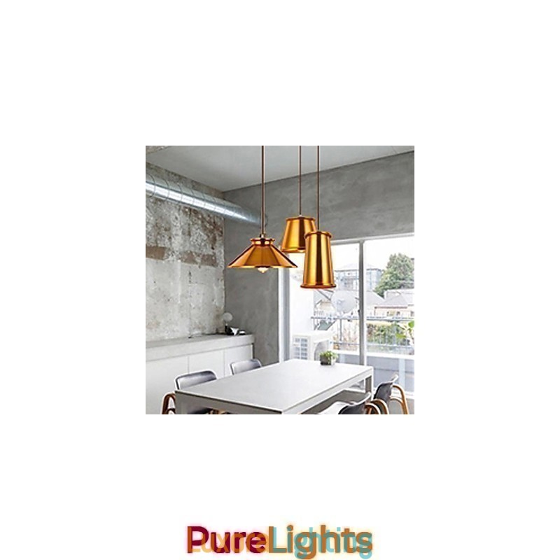 Designer Touch Decorative Chandelier Mini Style Modern Contemporary Metal 3 Light Pendant Light