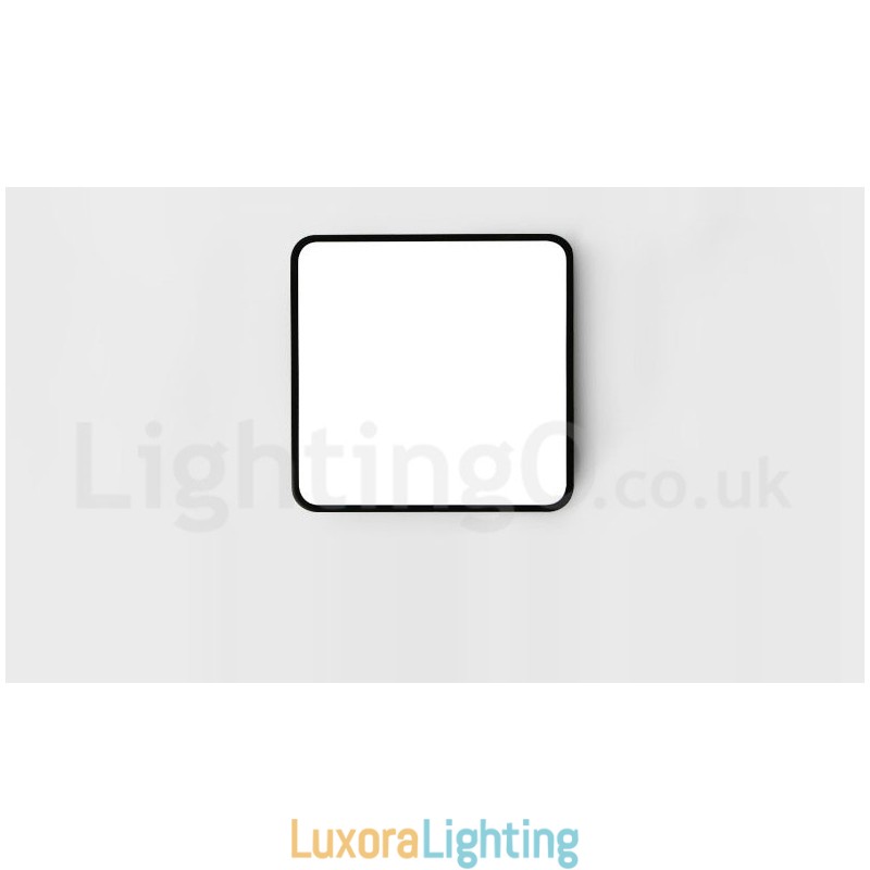 Designer Touch Decorative Dimmable Modern Contemporary Nordic Style Flush Mount Ceiling Lights with Acrylic Shade with Remote Control