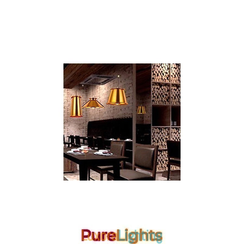 Designer Touch Decorative Chandelier Mini Style Modern Contemporary Metal 3 Light Pendant Light