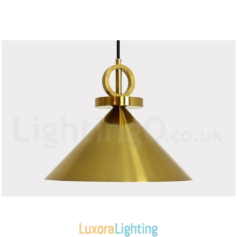 Designer Touch Decorative Pure Copper Modern Contemporary Nordic Style Rise and Fall Pendant Light Brass Ceiling Lamp
