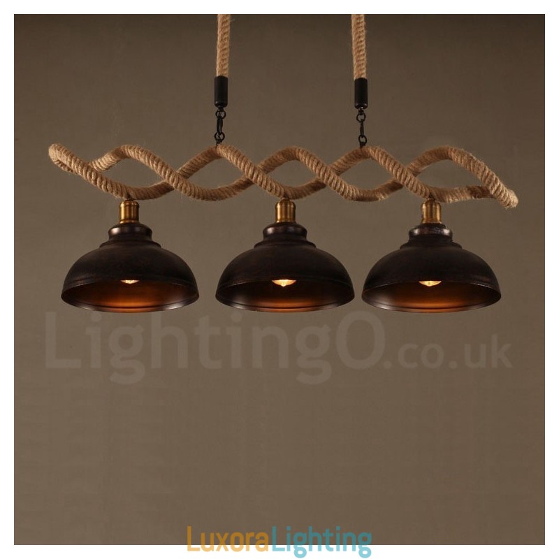 Designer Touch Decorative 3 Light Pendant Light Ceiling Lamp