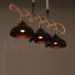 Designer Touch Decorative 3 Light Pendant Light Ceiling Lamp