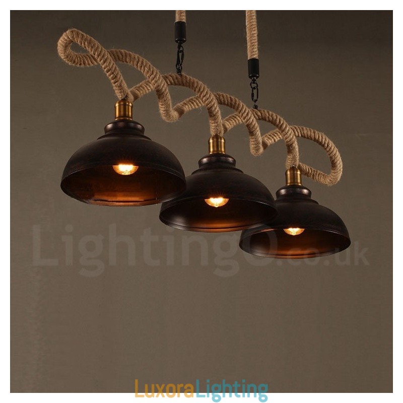 Designer Touch Decorative 3 Light Pendant Light Ceiling Lamp