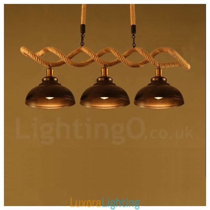 Designer Touch Decorative 3 Light Pendant Light Ceiling Lamp