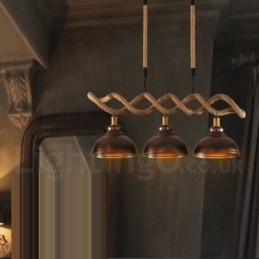 Designer Touch Decorative 3 Light Pendant Light Ceiling Lamp