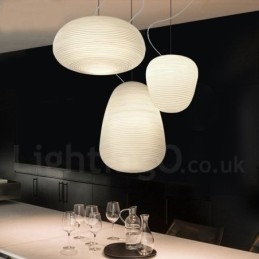 Designer Touch Decorative 1 Light Modern Contemporary Pendant Light Ceiling Lamp with Glass Shade