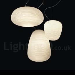 Designer Touch Decorative 1 Light Modern Contemporary Pendant Light Ceiling Lamp with Glass Shade