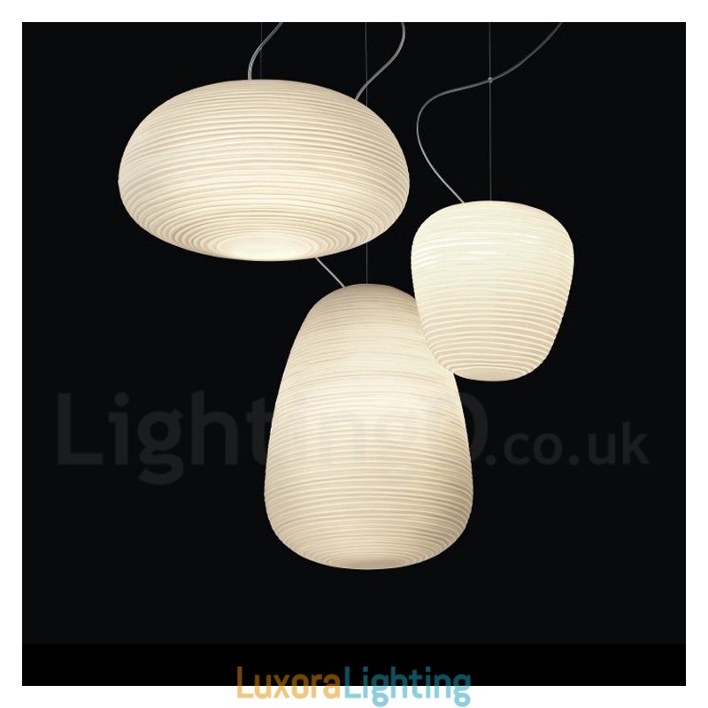 Designer Touch Decorative 1 Light Modern Contemporary Pendant Light Ceiling Lamp with Glass Shade