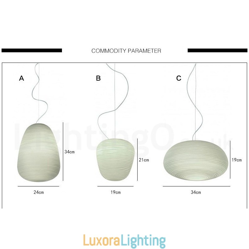 Designer Touch Decorative 1 Light Modern Contemporary Pendant Light Ceiling Lamp with Glass Shade