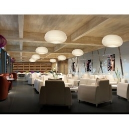 Designer Touch Decorative 1 Light Modern Contemporary Pendant Light Ceiling Lamp with Glass Shade