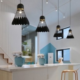Designer Touch Decorative 1 Light Modern Contemporary Pendant Light Ceiling Lamp