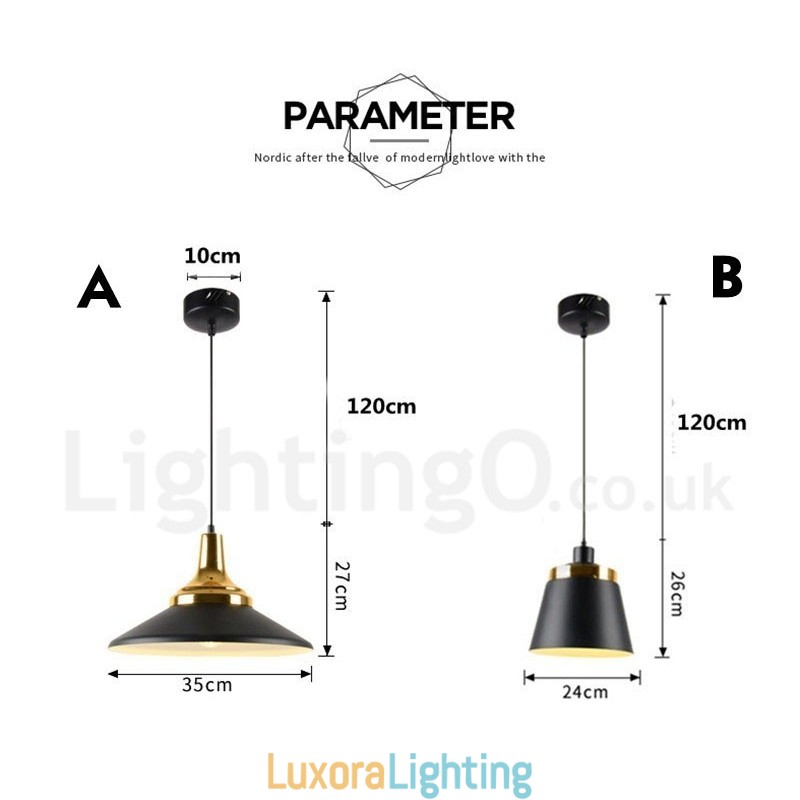 Designer Touch Decorative 1 Light Modern Contemporary Pendant Light Ceiling Lamp