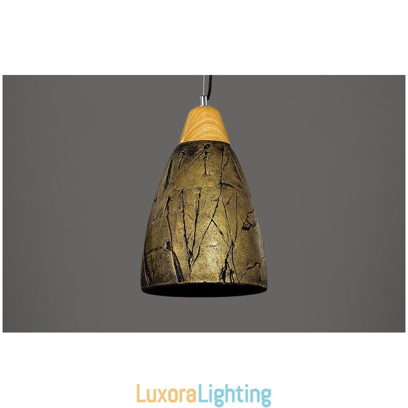 Designer Touch Decorative 1 Light Cement Modern Contemporary Pendant Light Ceiling Lamp
