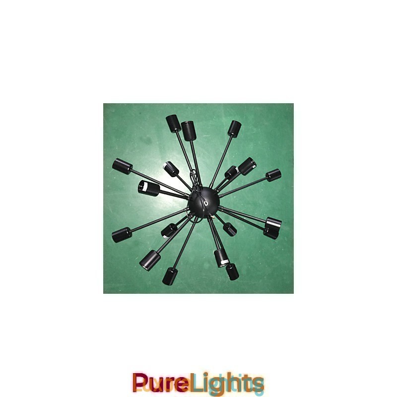Designer Touch Decorative North American Style Minimalist Radial 18 Light Chandelier