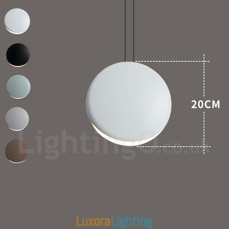 Designer Touch Decorative 1 Light Cement Modern Contemporary Pendant Light Ceiling Lamp