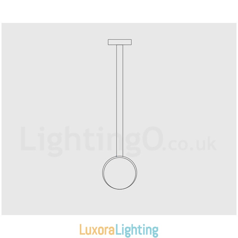 Designer Touch Decorative 1 Light Cement Modern Contemporary Pendant Light Ceiling Lamp