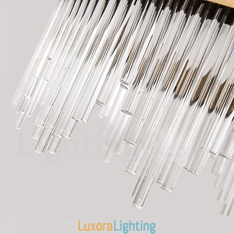 Designer Touch Decorative Modern Contemporary Light Steel Pendant Light with Glass Shade