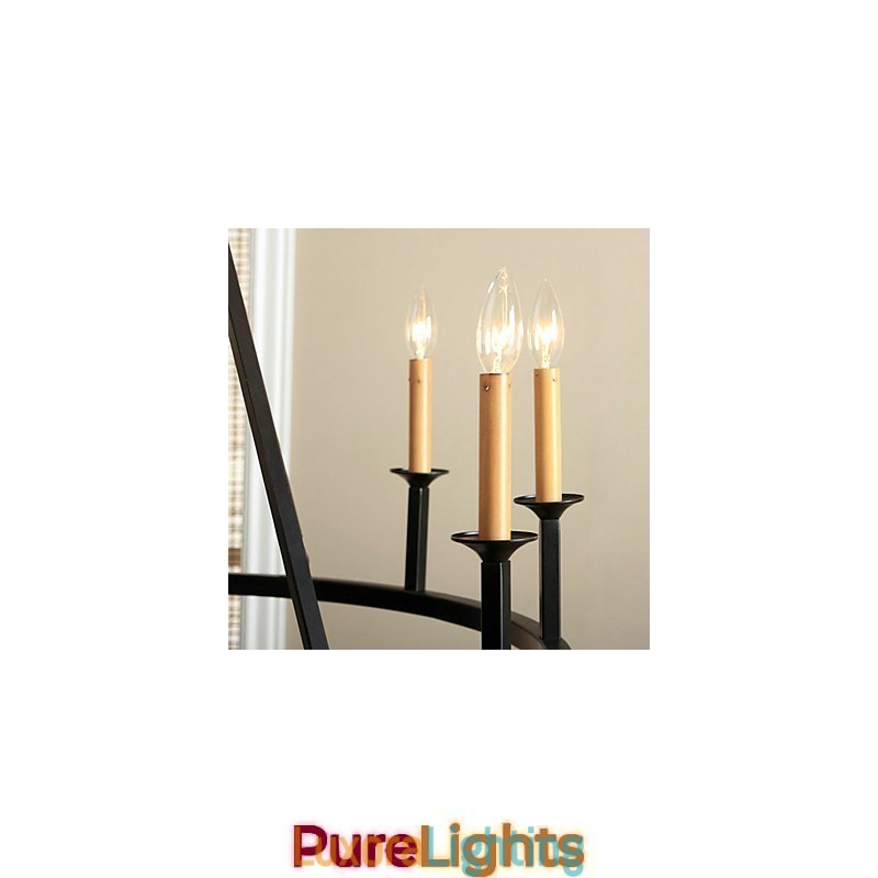 Designer Touch Decorative Country Mini Style Painting Metal Chandelier