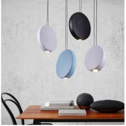 Designer Touch Decorative Modern Contemporary 1 Light Aluminum Alloy Pendant Light with Aluminum Alloy Shade