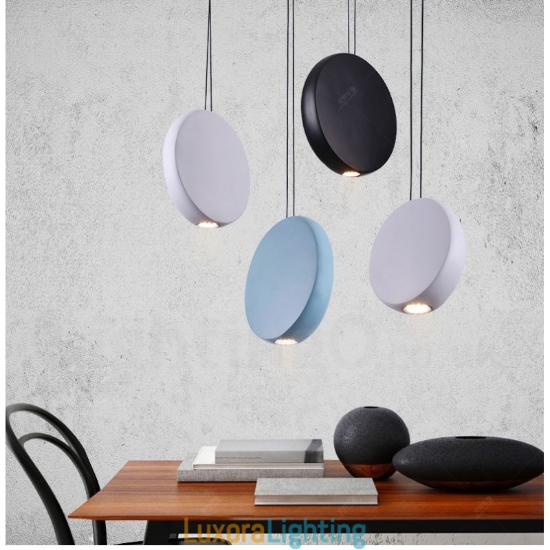 Designer Touch Decorative Modern Contemporary 1 Light Aluminum Alloy Pendant Light with Aluminum Alloy Shade