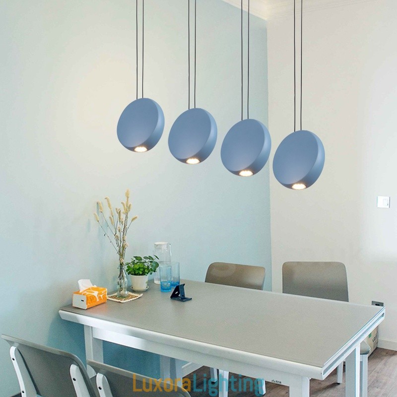 Designer Touch Decorative Modern Contemporary 1 Light Aluminum Alloy Pendant Light with Aluminum Alloy Shade