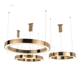 Designer Touch Decorative Modern Contemporary 1 Light Steel Pendant Light with Acrylic Shade