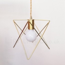 Designer Touch Decorative Modern Contemporary 1 Light Steel Pendant Light with Shade
