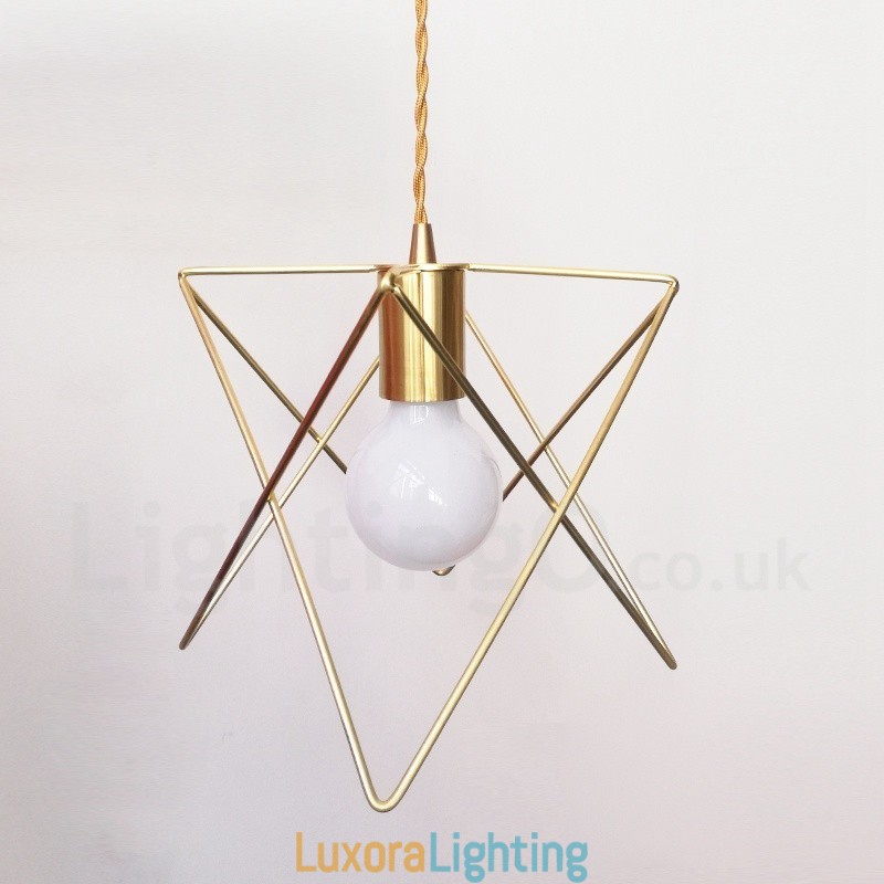 Designer Touch Decorative Modern Contemporary 1 Light Steel Pendant Light with Shade