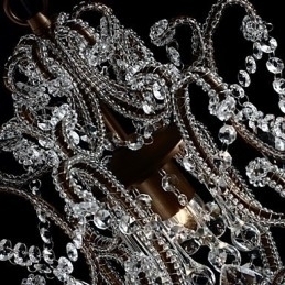 Designer Touch Decorative Modern Chandelier Design Vintage Chandelier Loft Crystal Light Fixture Lustre Hanging Lamp