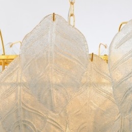 Designer Touch Decorative Modern Contemporary 4 Light Steel Pendant Light with Glass Shade