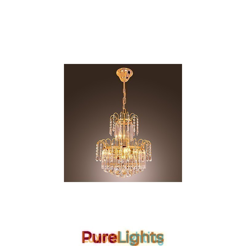 Designer Touch Decorative Luxury Crystal Chandelier with 7 Lights