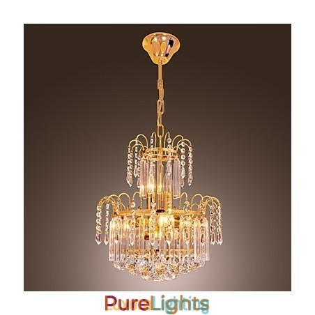 Designer Touch Decorative Luxury Crystal Chandelier with 7 Lights
