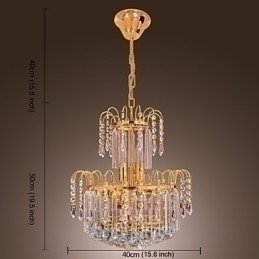 Designer Touch Decorative Luxury Crystal Chandelier with 7 Lights