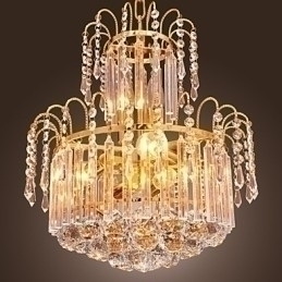 Designer Touch Decorative Luxury Crystal Chandelier with 7 Lights