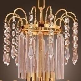 Designer Touch Decorative Luxury Crystal Chandelier with 7 Lights