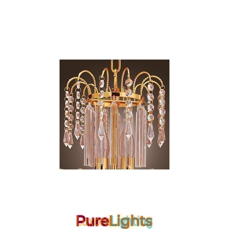 Designer Touch Decorative Luxury Crystal Chandelier with 7 Lights
