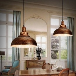 Designer Touch Decorative Modern Contemporary 1 Light Aluminum Alloy Pendant Light with Aluminum Alloy Shade