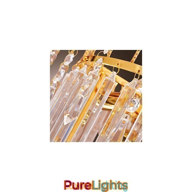 Designer Touch Decorative Luxury Crystal Chandelier with 7 Lights