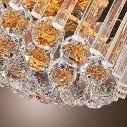 Designer Touch Decorative Luxury Crystal Chandelier with 7 Lights