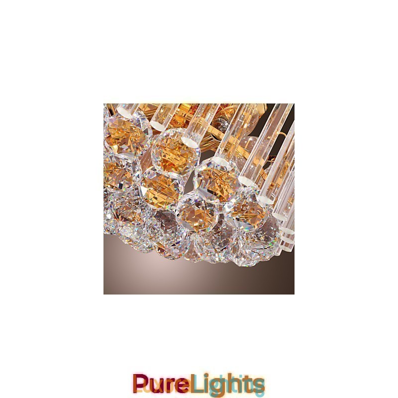Designer Touch Decorative Luxury Crystal Chandelier with 7 Lights