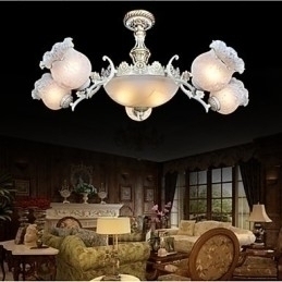Designer Touch Decorative Chandelier Traditional Classic Vintage Retro Metal
