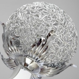 Designer Touch Decorative Dimmable Modern Contemporary 12 Light Steel Chandelier with Aluminum Alloy Shade