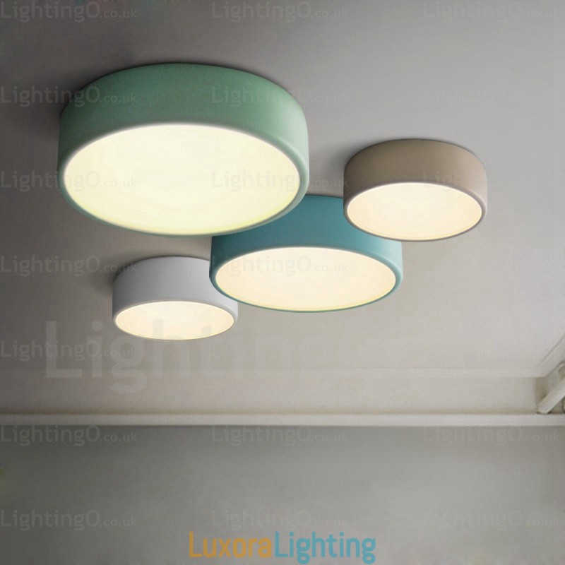 Designer Touch Decorative 1 Light Nordic Ceiling Lights with Acrylic Shade