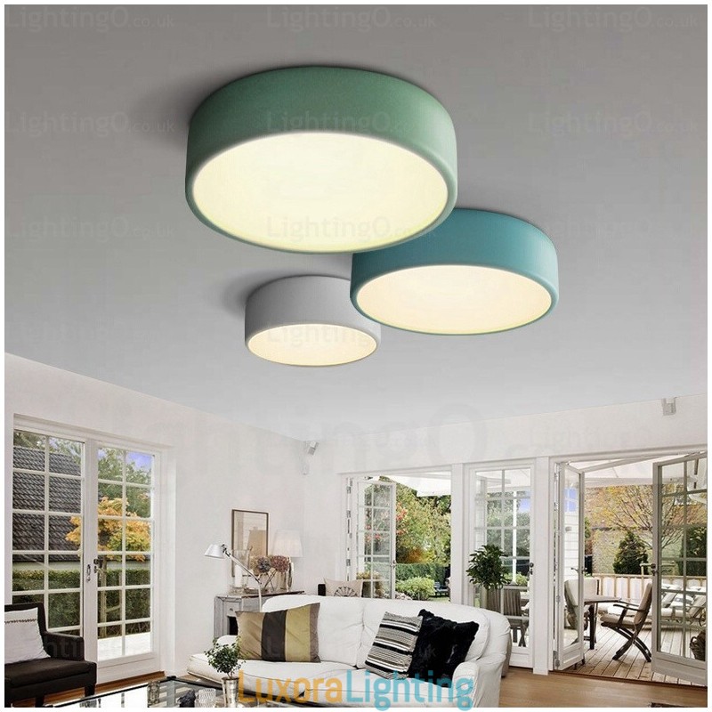Designer Touch Decorative 1 Light Nordic Ceiling Lights with Acrylic Shade