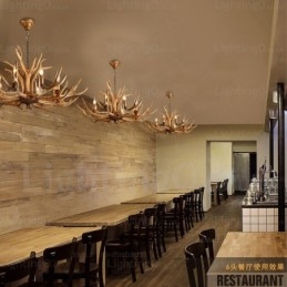 Designer Touch Decorative 8 Light Country Rustic Nordic Modern Contemporary Chandelier