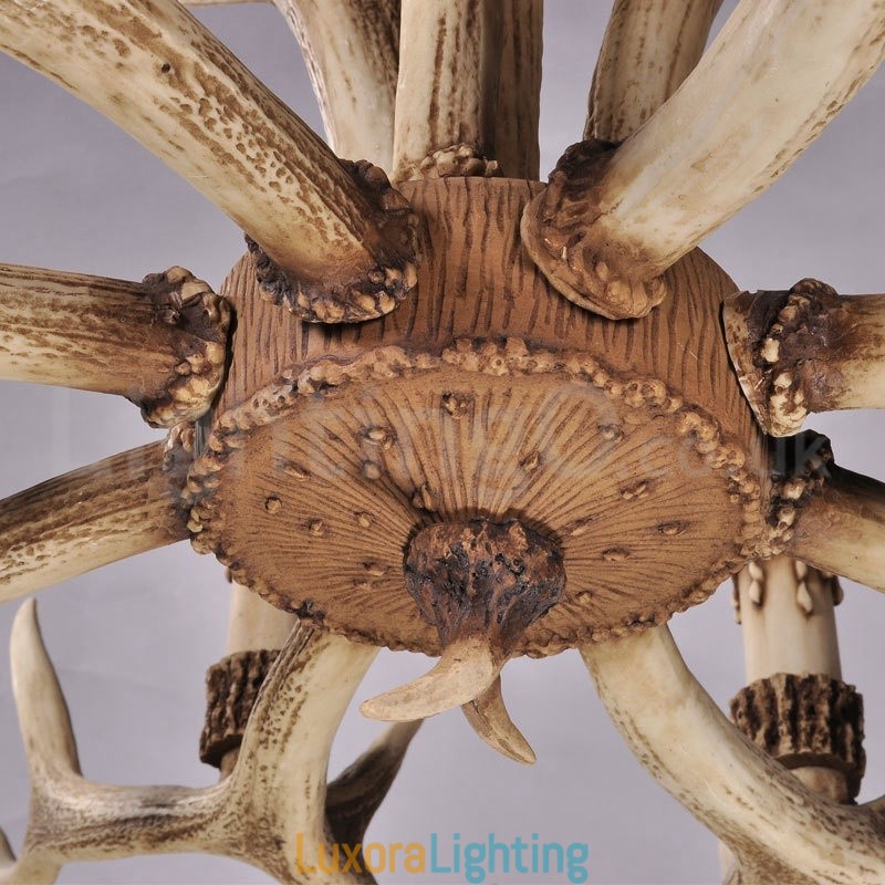 Designer Touch Decorative 8 Light Country Rustic Nordic Modern Contemporary Chandelier