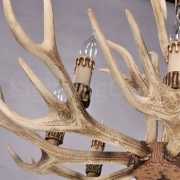 Designer Touch Decorative 8 Light Country Rustic Nordic Modern Contemporary Chandelier