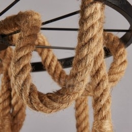 Designer Touch Decorative 6 Light Vintage Retro Pendant Light